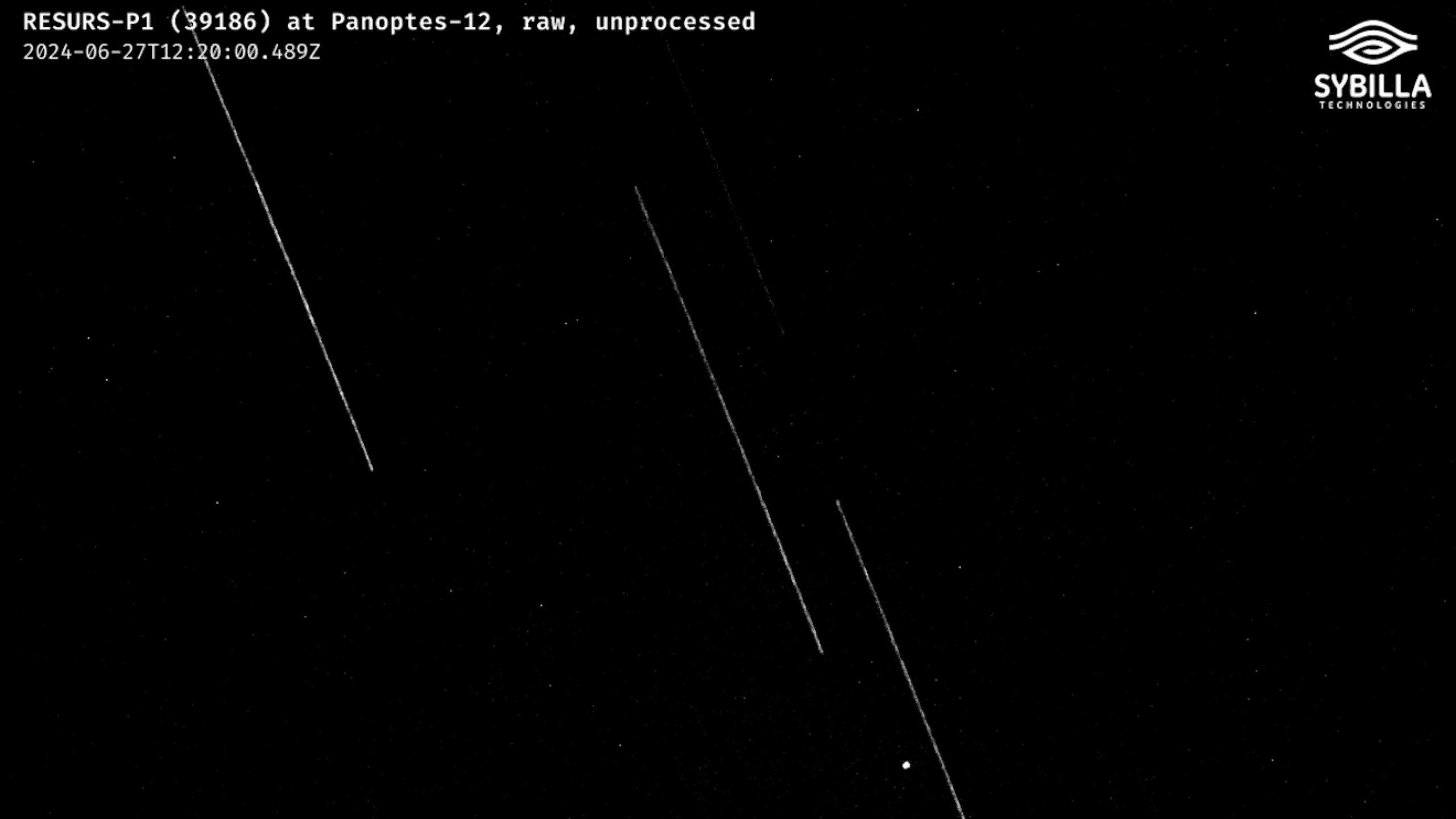 RESURS-P1 fragmentation debris analysis