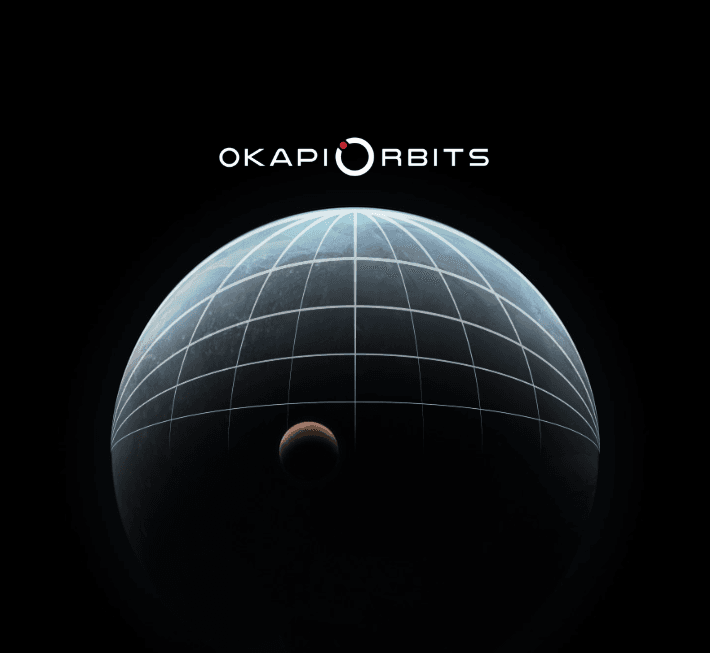 Wireframe render of a satellite, representing the FAQs